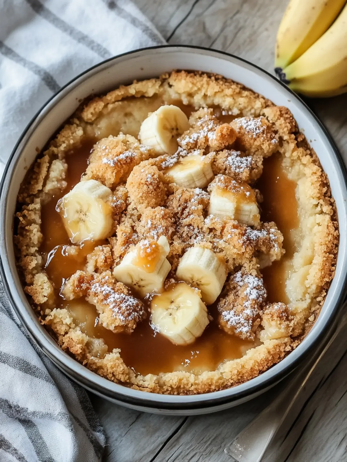 Irresistible Salted Caramel Banana Cobbler You’ll Crave 4 Salted Caramel Banana Cobbler