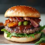 Indulge in Honey Drizzled Bacon Jam Smash Burger Bliss 6 Honey Drizzled Bacon Jam Smash Burger
