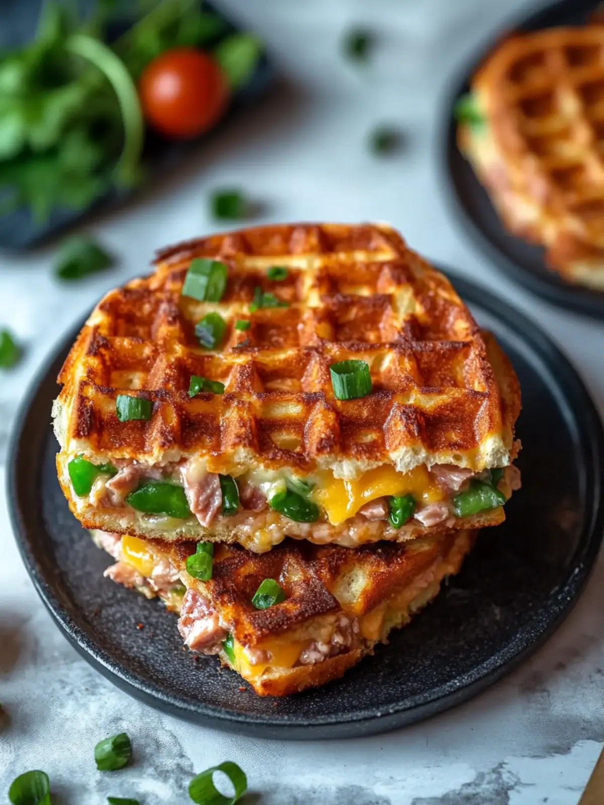 Tuna Melt Chaffle: The Ultimate Low-Carb Comfort Food Delight 2 Tuna Melt Chaffle