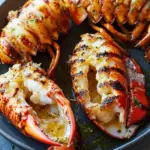 Mouthwatering Grilled Lobster Tail in Garlic Butter for Two 2 Grilled Lobster Tail in Garlic Butter