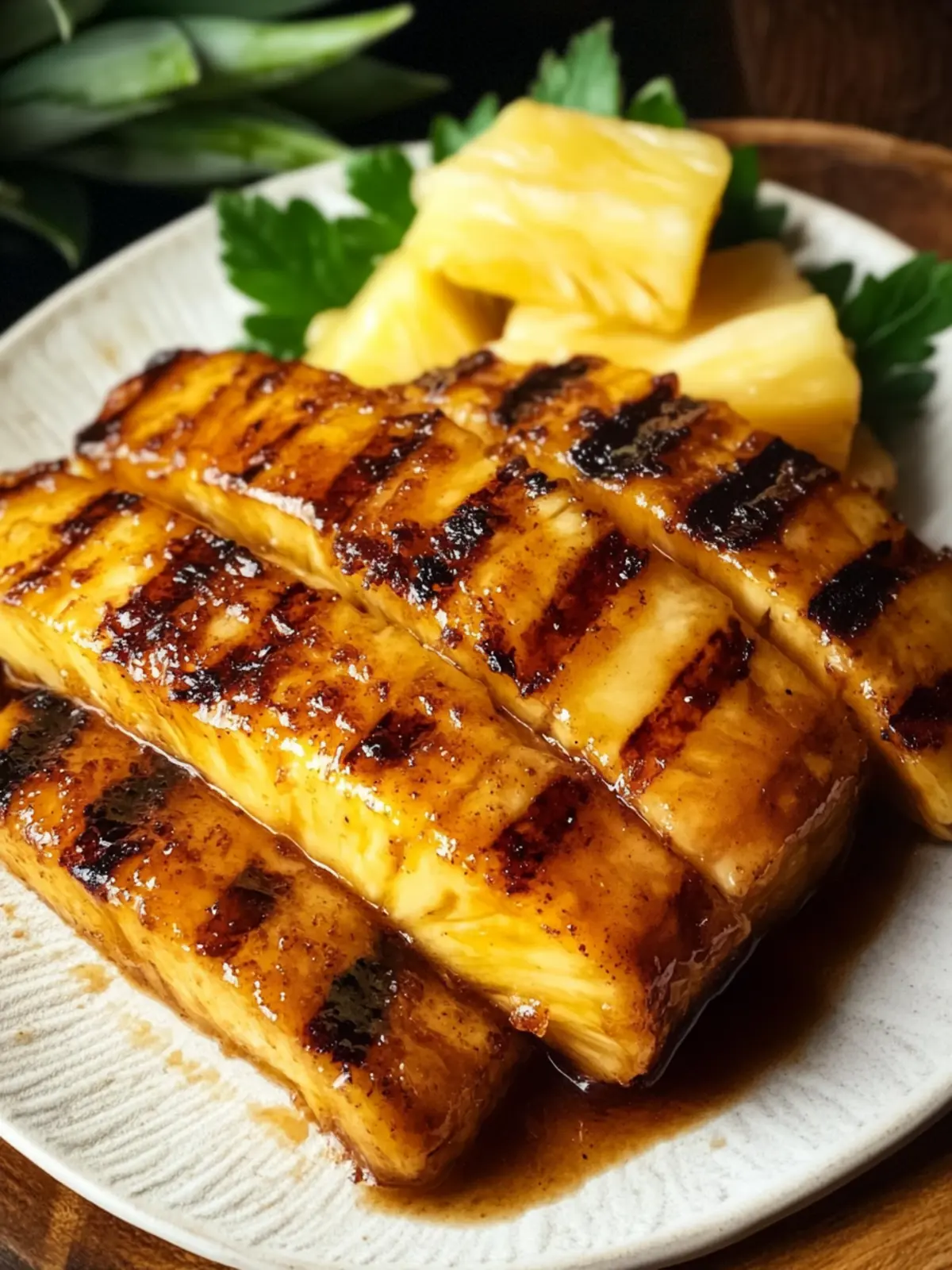 Grilled Brown Sugar Glazed Pineapple for Sweet Summer Bliss 2 Grilled Brown Sugar Glazed Pineapple