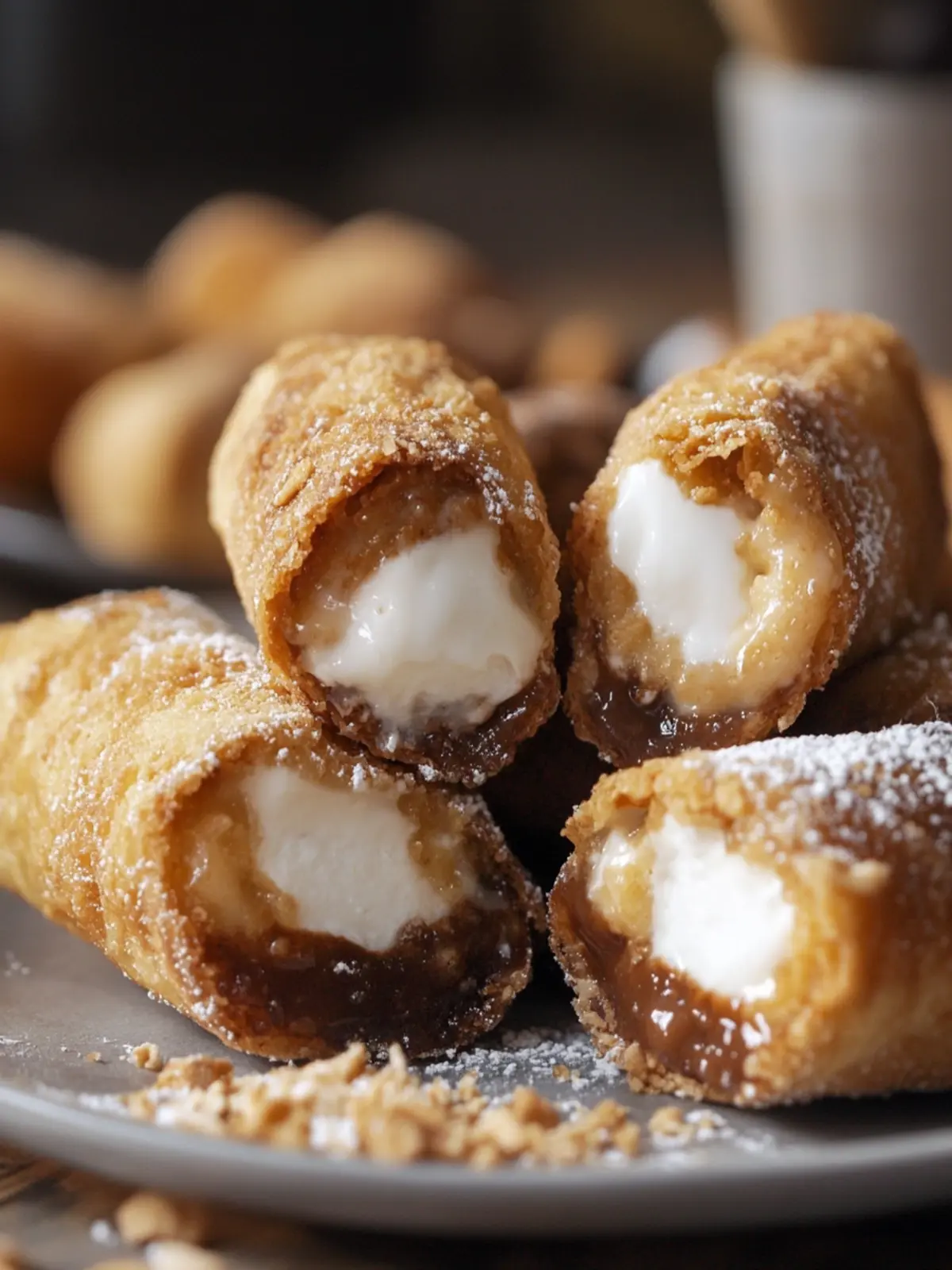 Delicious S'mores Egg Rolls for Your Sweetest Cravings 2 S'mores Egg Rolls