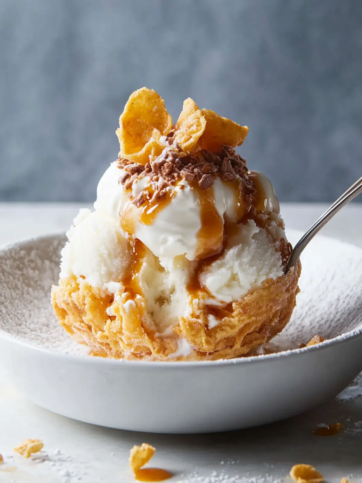 Crispy Fried Ice Cream: A Fun Twist on Classic Dessert 3 Crispy Fried Ice Cream