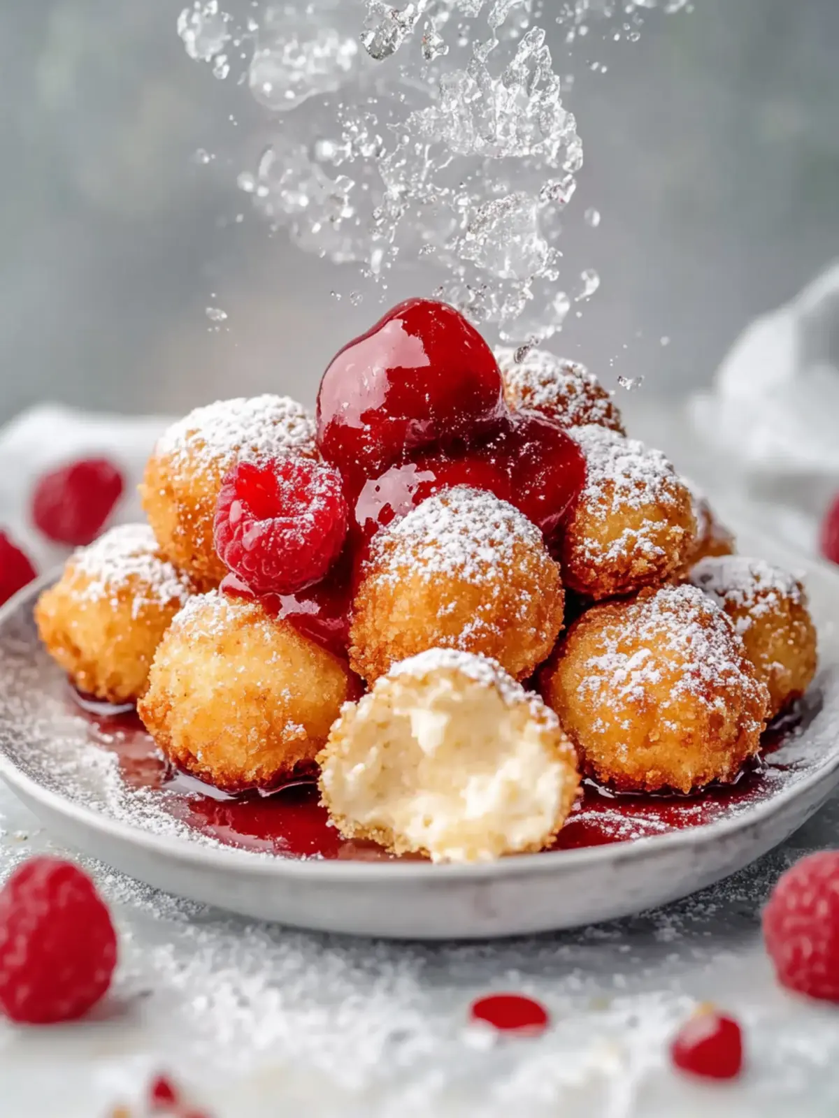 Crispy Fried Cheesecake Bites You Can’t Resist! 5 Fried Cheesecake Bites