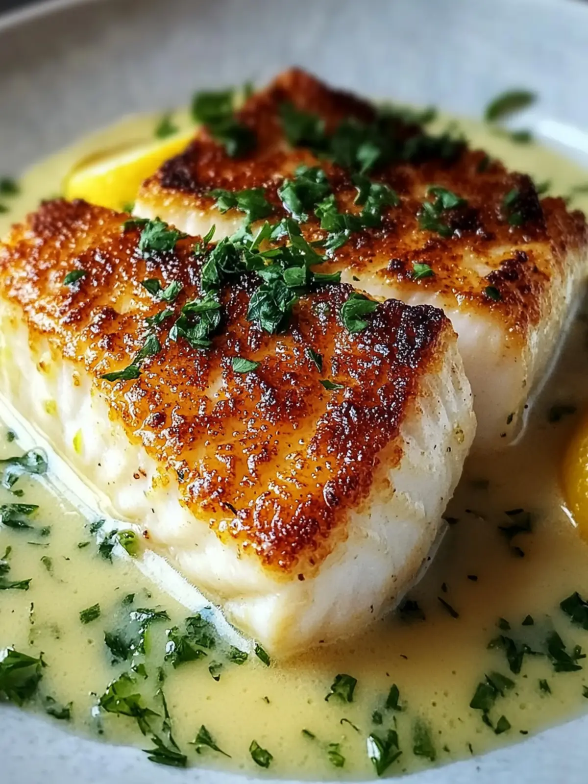 Zesty Halibut with Lemon Beurre Blanc for Home Cooks 5 Halibut with Lemon Beurre Blanc