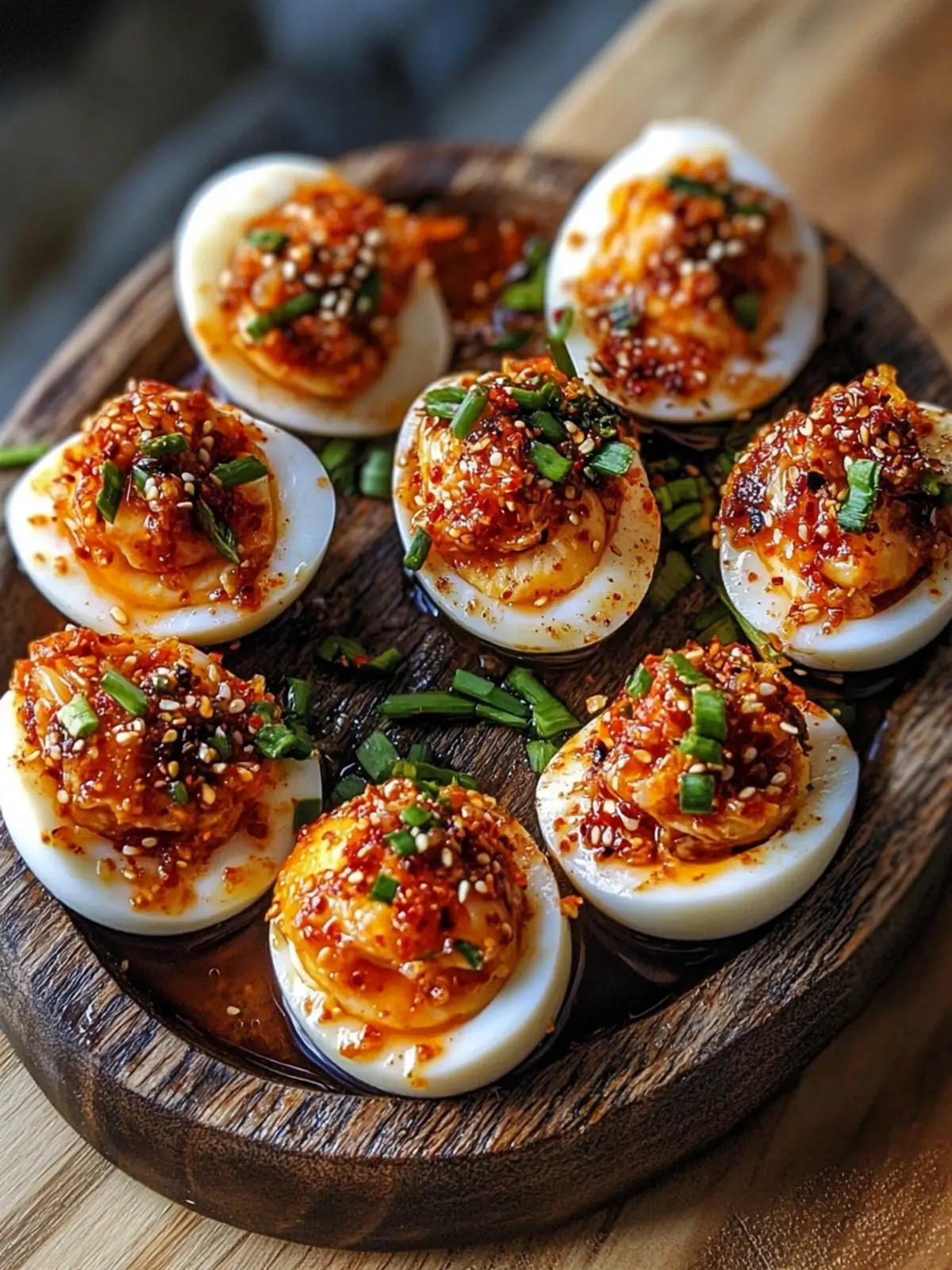 Kimchi Pickled Egg Bites: A Tangy Twist on Snack Time 5 Kimchi Pickled Egg Bites