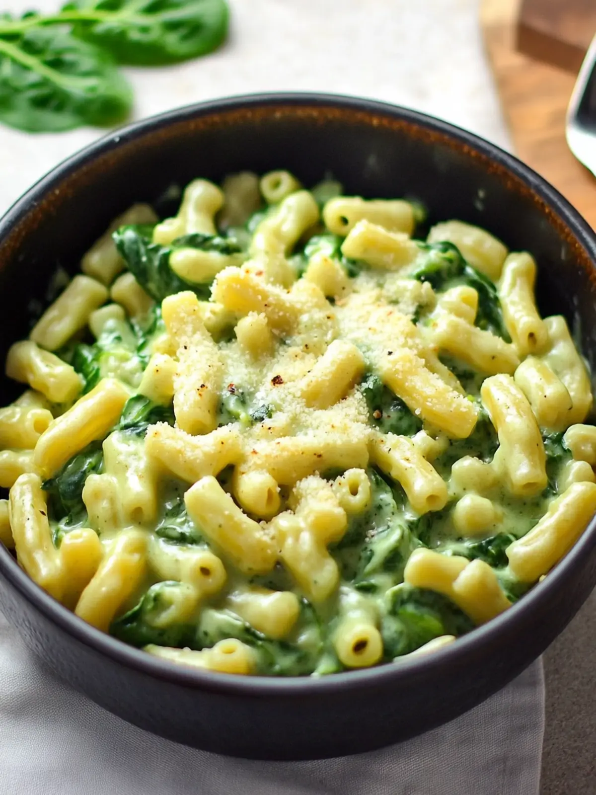 Creamy Spinach Mac and Cheese: A Healthy Comfort Twist 2 Creamy Spinach Mac and Cheese