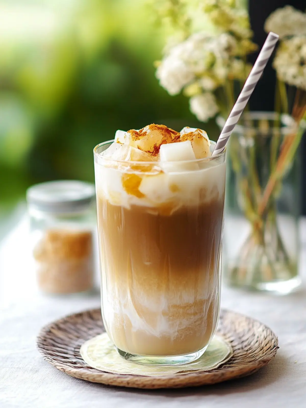 Dreamy Iced Hojicha Latte for Cozy Summer Vibes 3 Iced Hojicha Latte
