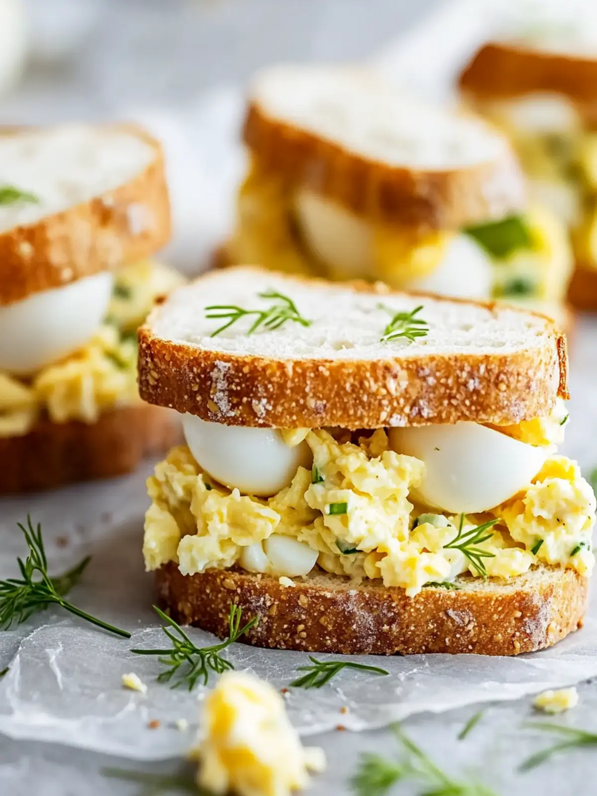 Mini Egg Salad Sandwiches That Will Wow Your Taste Buds 4 Mini Egg Salad Sandwiches