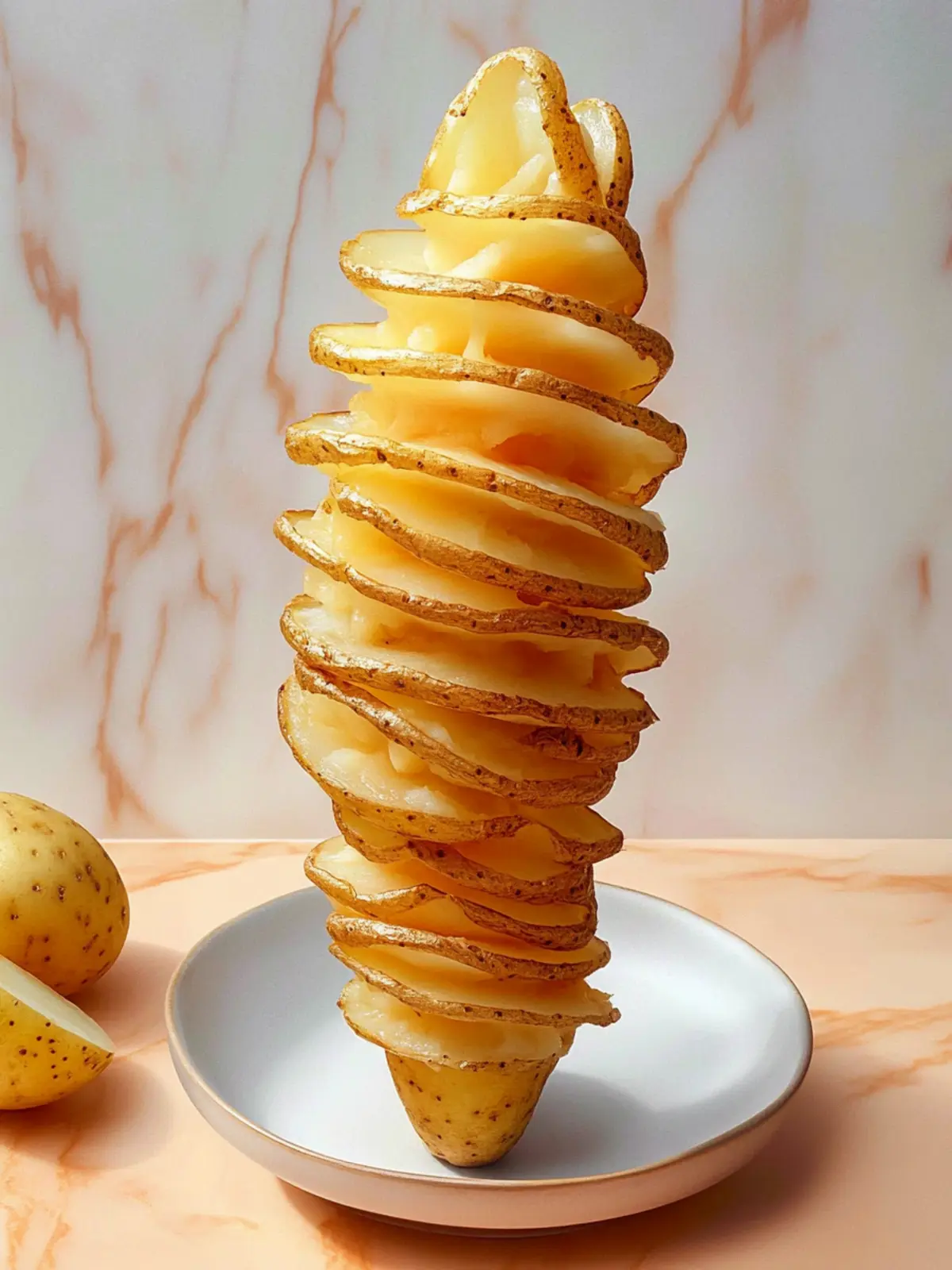 Crispy Tornado Potato Recipe for Fun Home Snack Time 3 Tornado Potato