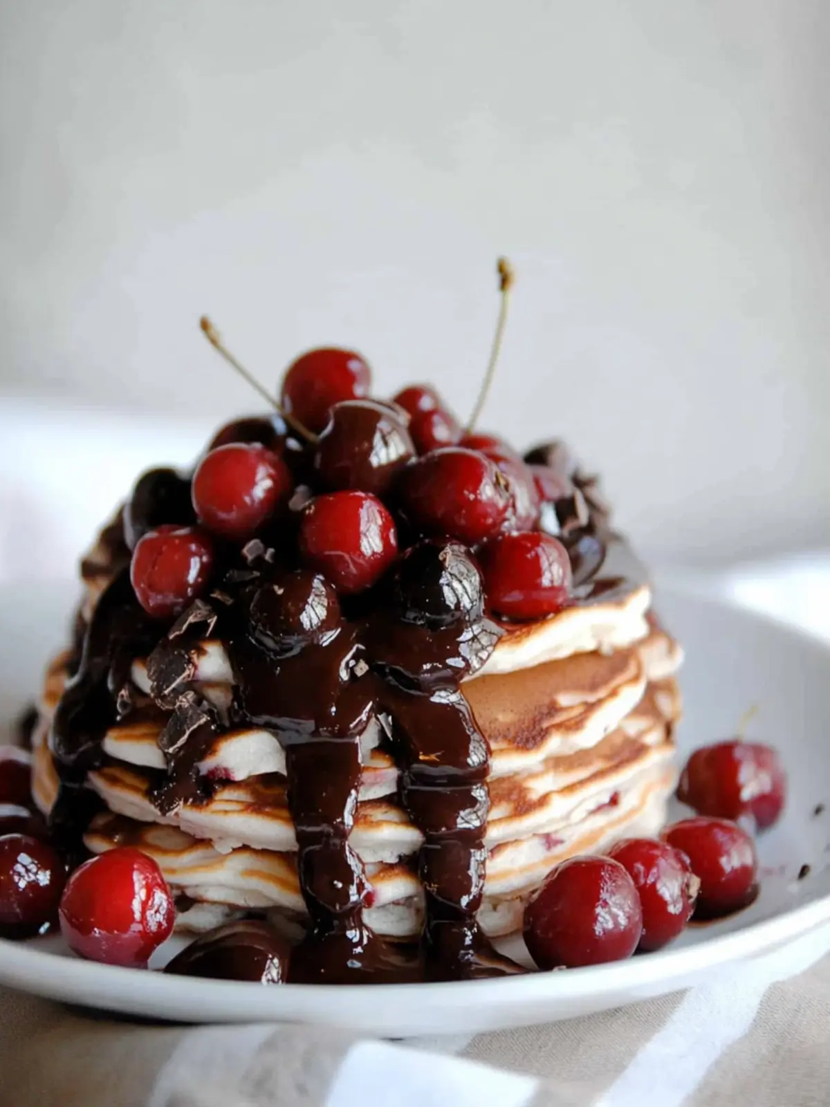 Irresistible Chocolate Cherry Pancakes for Your Dream Breakfast 4 Chocolate Cherry Pancakes