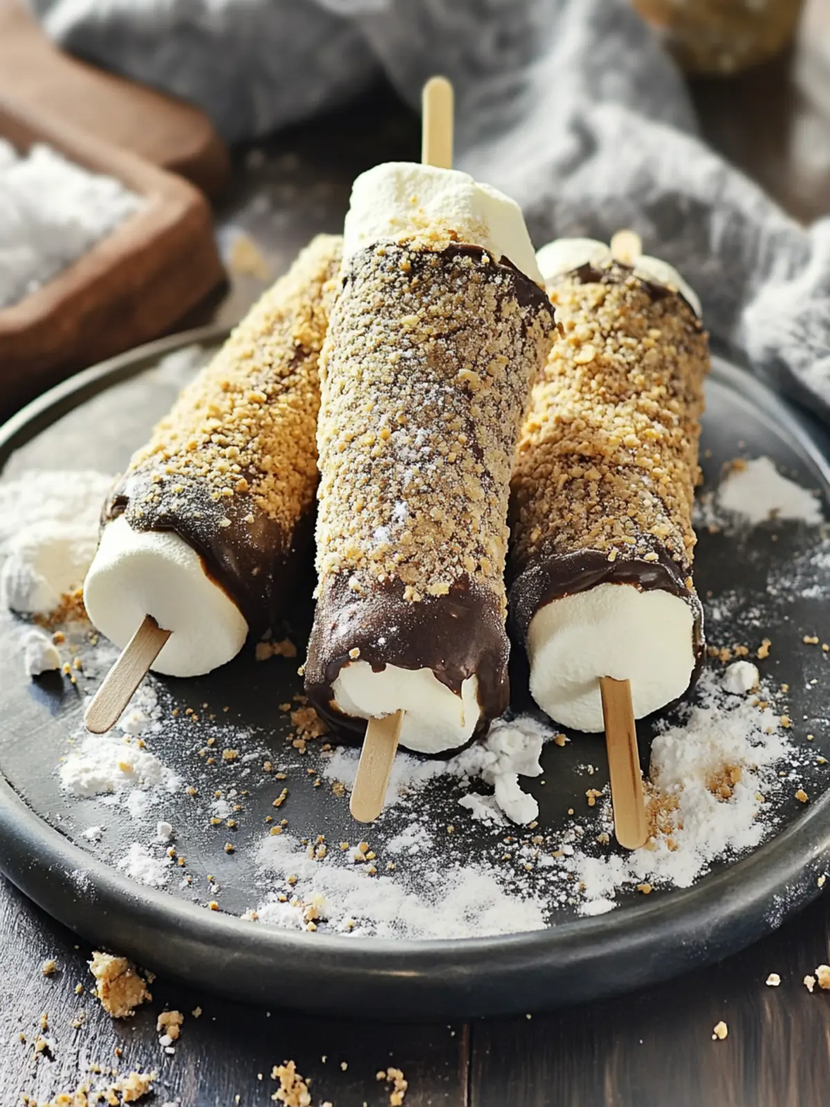 S’mores Marshmallow Pops to Wow Your Next Gathering 3 S’mores Marshmallow Pops