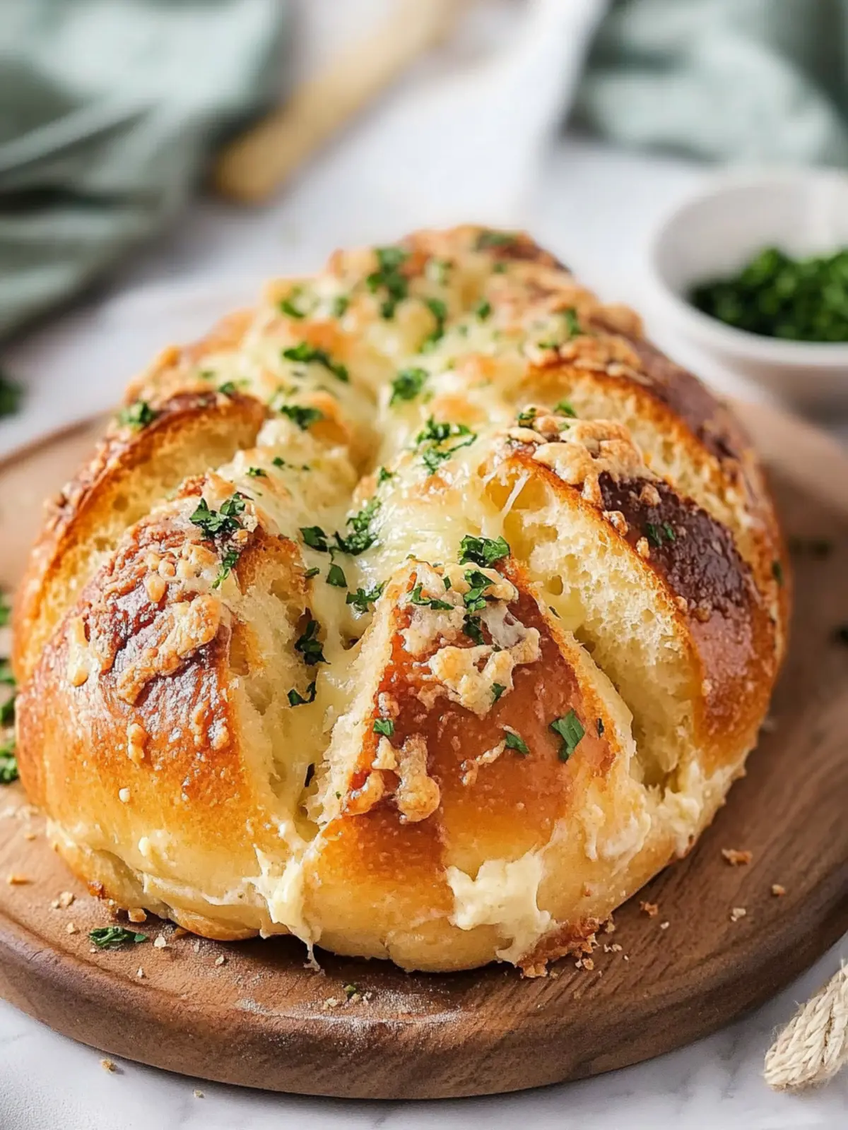 Irresistible Korean Cream Cheese Garlic Bread You Must Try! 4 Korean Cream Cheese Garlic Bread