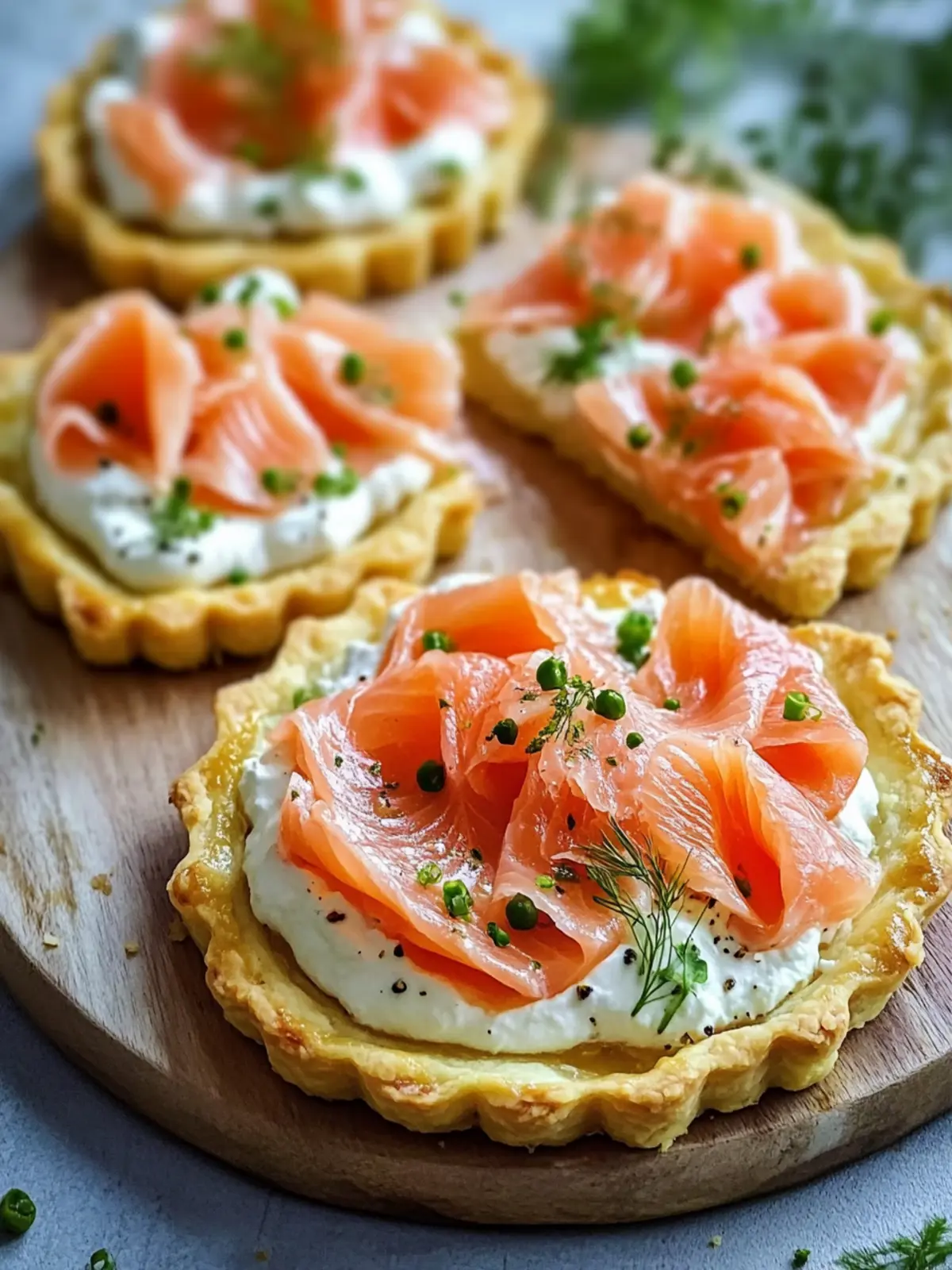 Gourmet Smoked Salmon Tart: Easy Appetizer for Any Occasion 2 Smoked Salmon Tart