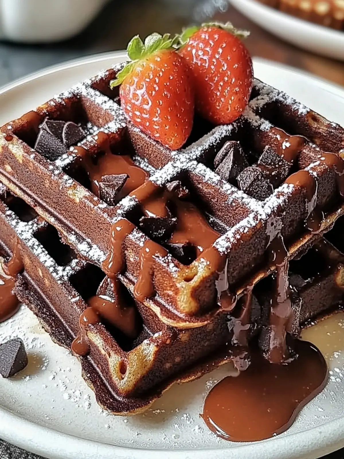 Decadent Brownie Waffles: Your New Favorite Breakfast Treat 3 Brownie Waffles