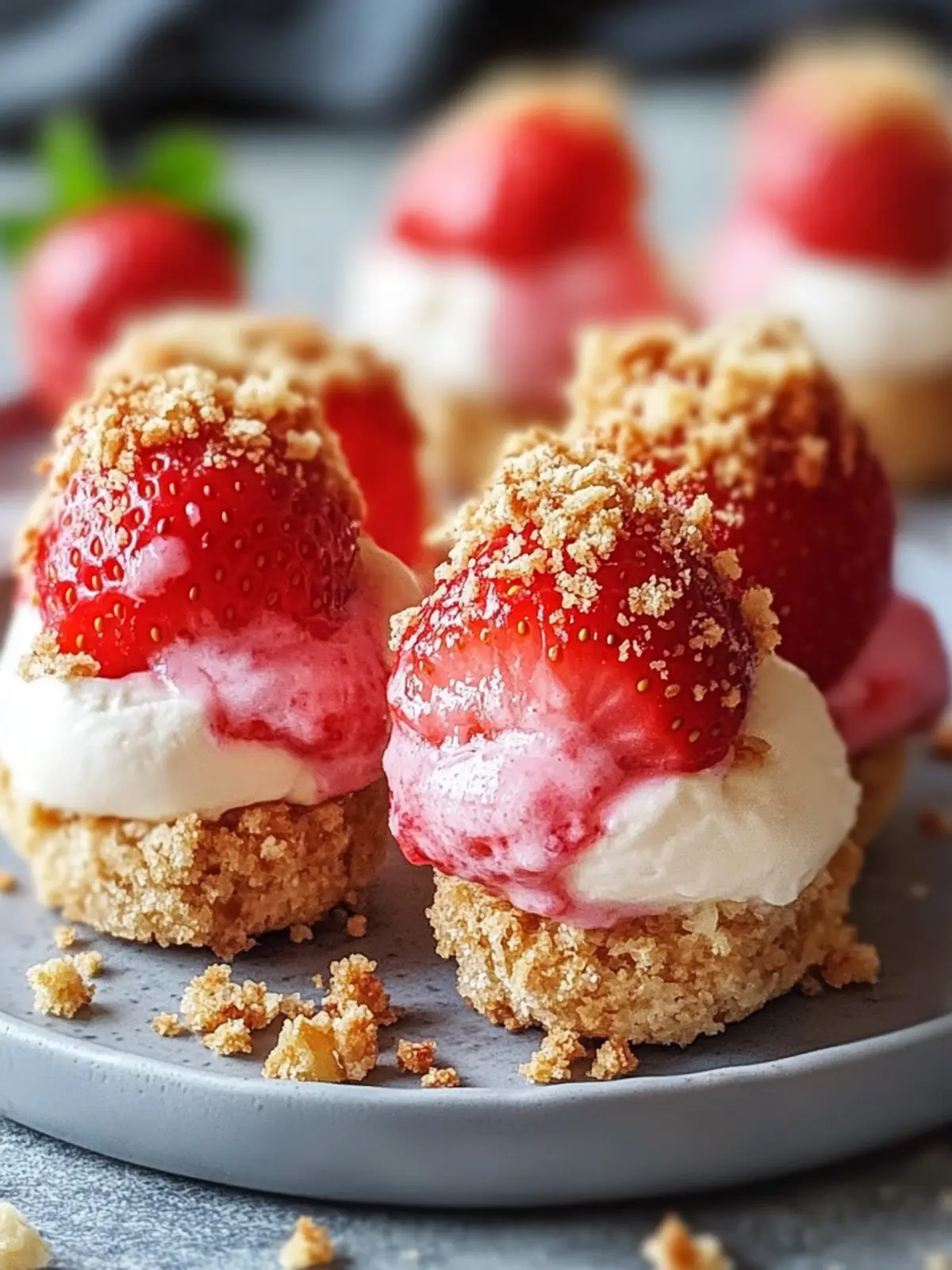 Irresistible Strawberry Cheesecake Crunch Bites You’ll Love 5 Strawberry Cheesecake Crunch Bites