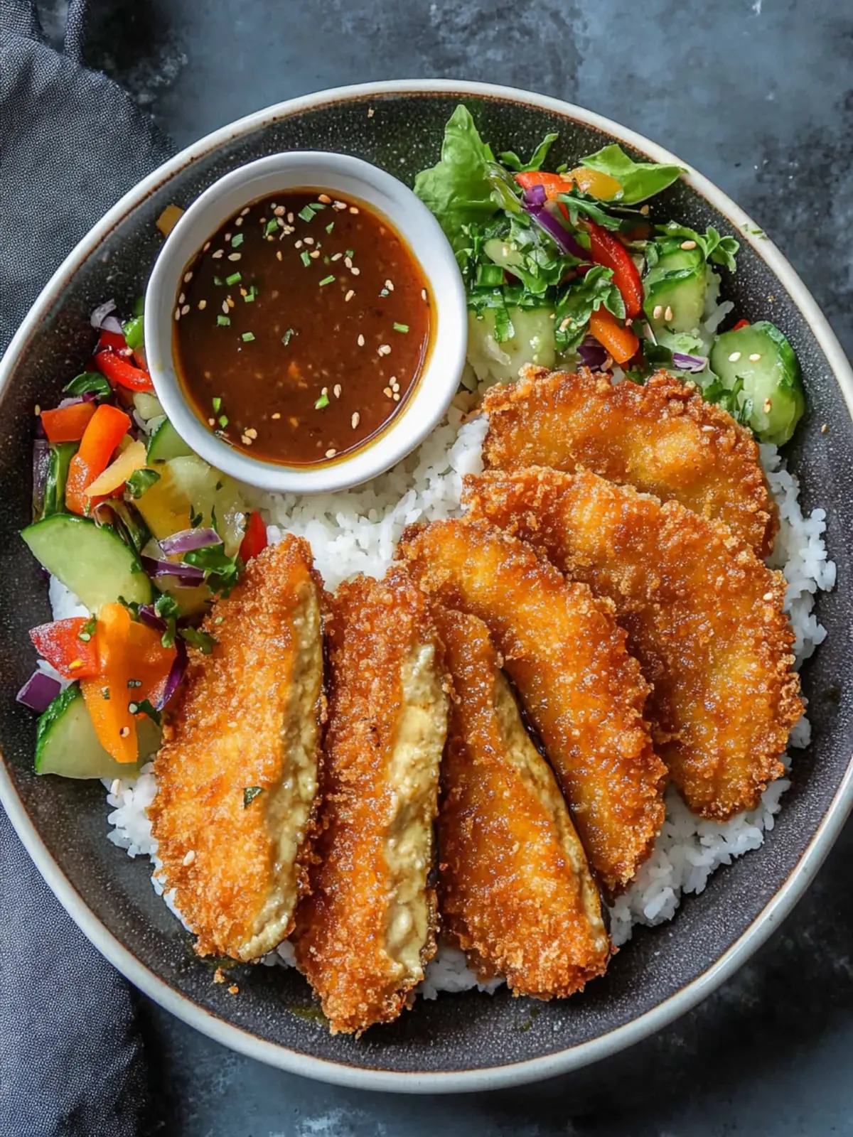 Crispy Eggplant Katsu: Your New Favorite Vegan Delight 2 Crispy Eggplant Katsu