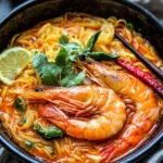 Tom Yum Mama Noodles with Shrimp – Quick Thai Comfort Food 6 Tom Yum Mama Noodles Shrimp