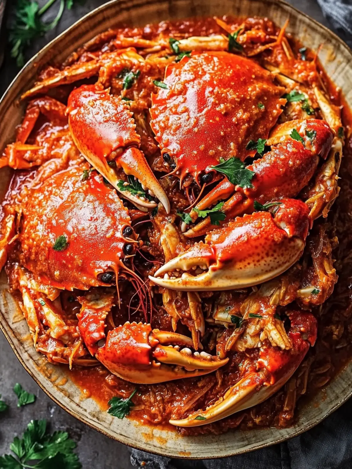 Savory Crabs in Red Sauce: A Flavorful Italian Tradition 2 Crabs in Red Sauce
