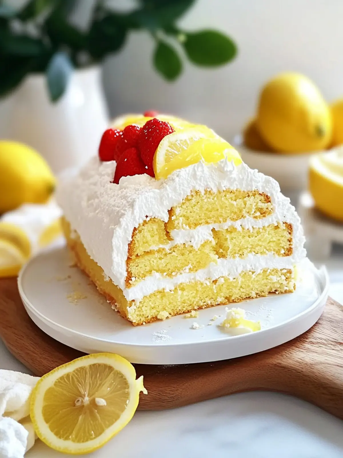 Delightful Lemon Cake Roll That Will Brighten Your Day 5 Lemon Cake Roll