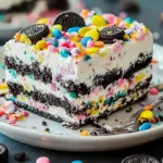 Delightful Funfetti Oreo Icebox Cake for Sweet Celebrations 8 Funfetti Oreo Icebox Cake