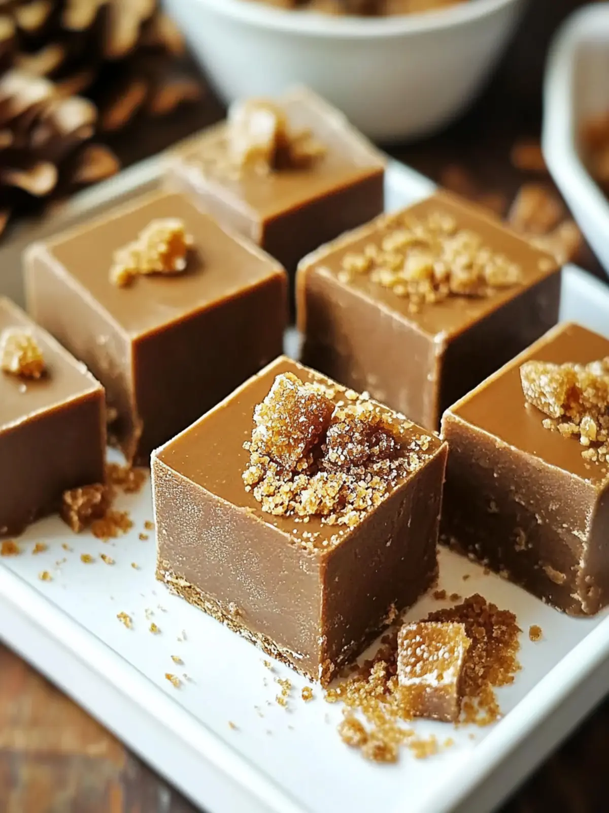 Gingerbread Latte Fudge: Your Holiday Indulgence Awaits 3 Gingerbread Latte Fudge