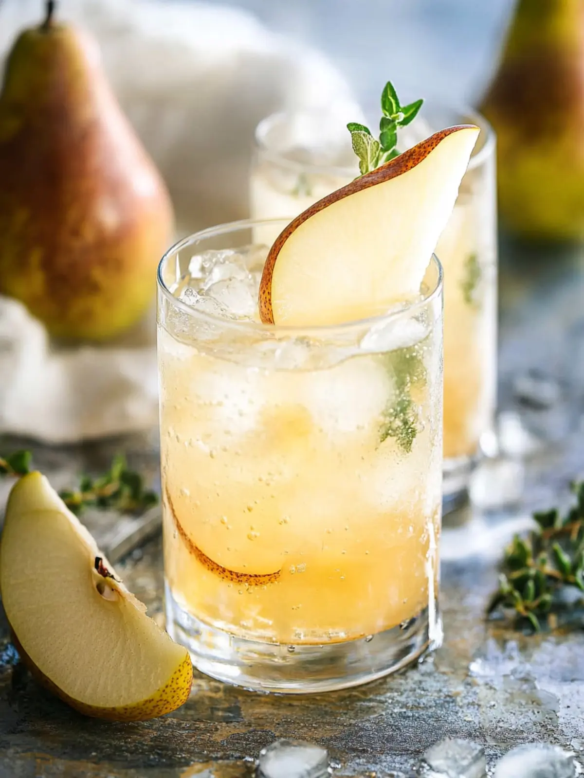 Delightful Pear Vanilla Gin Fizz: Your New Favorite Cocktail 3 Pear Vanilla Gin Fizz