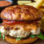 Savor Cheddar Ranch Chicken Burgers for Ultimate Flavor Bliss 6 Cheddar Ranch Chicken Burger
