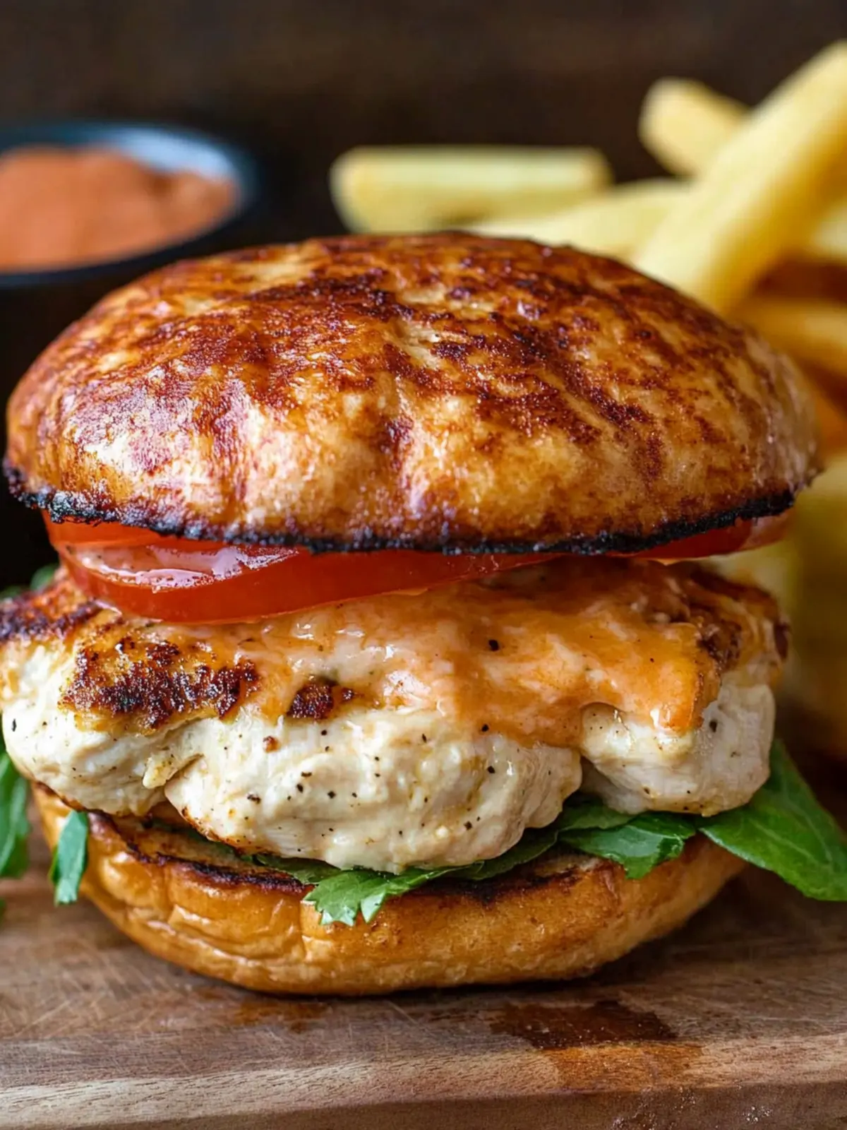 Savor Cheddar Ranch Chicken Burgers for Ultimate Flavor Bliss 5 Cheddar Ranch Chicken Burger
