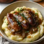 Delicious Irish Bangers and Mash with Guinness Onion Gravy Recipe 10 Irish Bangers and Mash with Guinness Onion Gravy