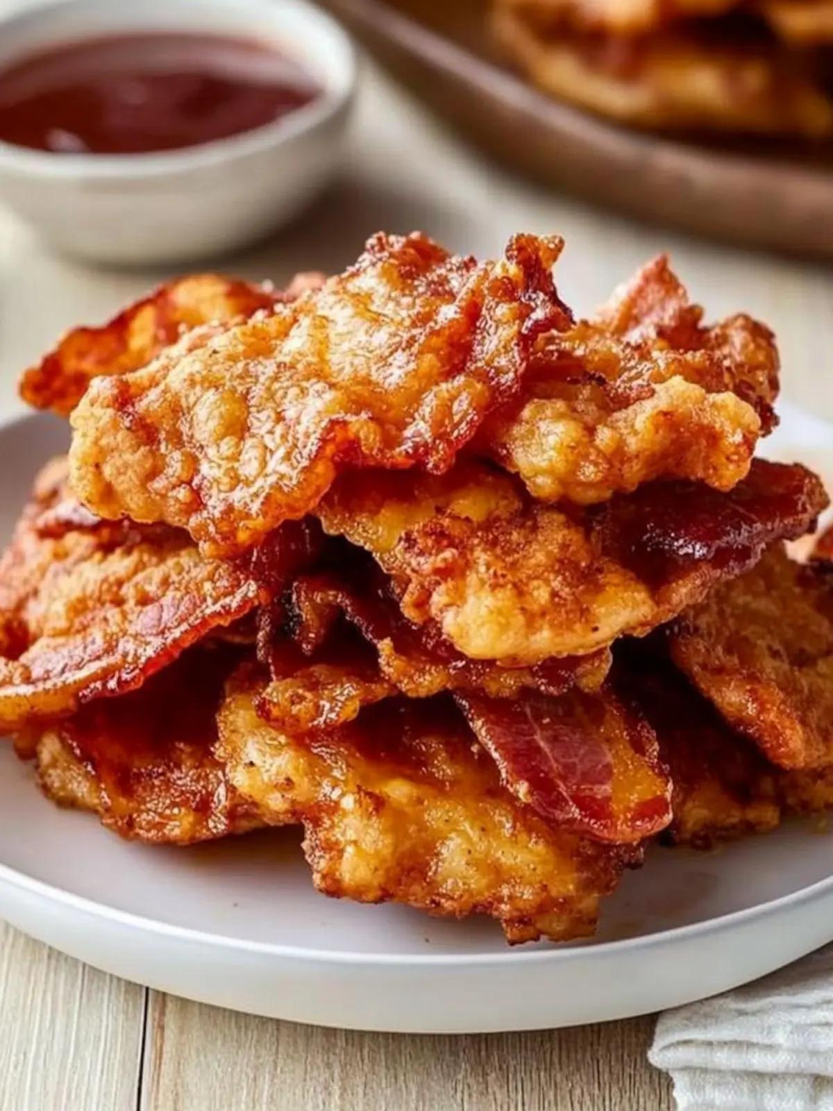 Crispy Chicken Fried Bacon You Can't Resist! 5 Chicken Fried Bacon