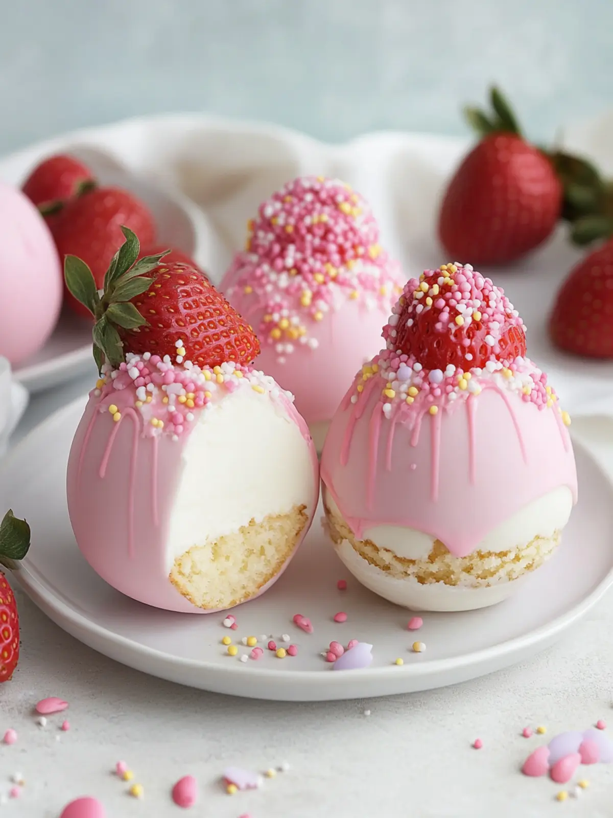 Strawberry Shortcake Easter Egg Bombs for Sweet Spring Joy 2 Strawberry Shortcake Easter Egg Bombs