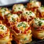 Savory Mini Lasagna Appetizer Rolls for Easy Snacking 10 Mini Lasagna Appetizer