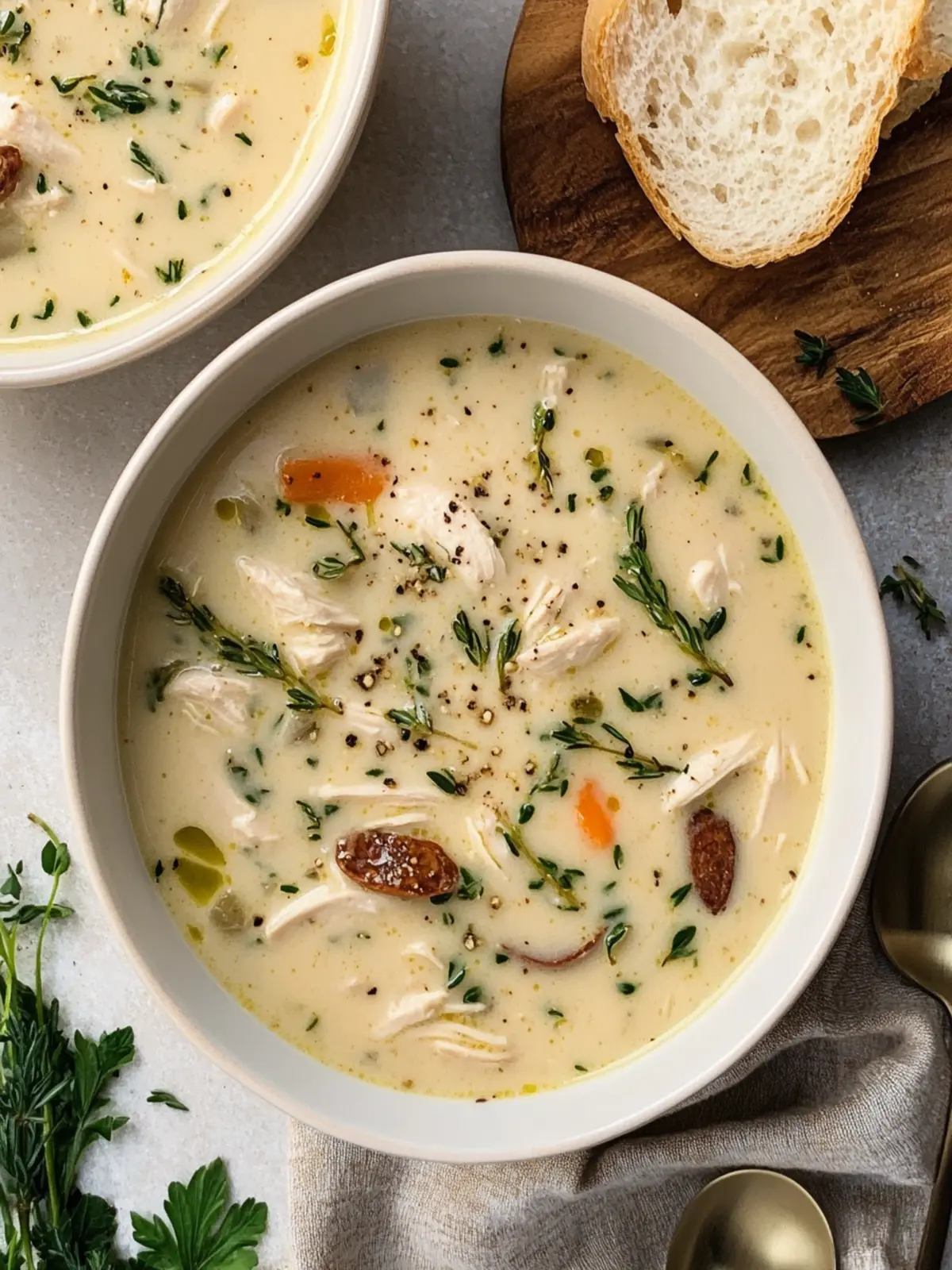 Deliciously Creamy Boursin Chicken Soup for Cozy Days 2 Creamy Boursin Chicken Soup