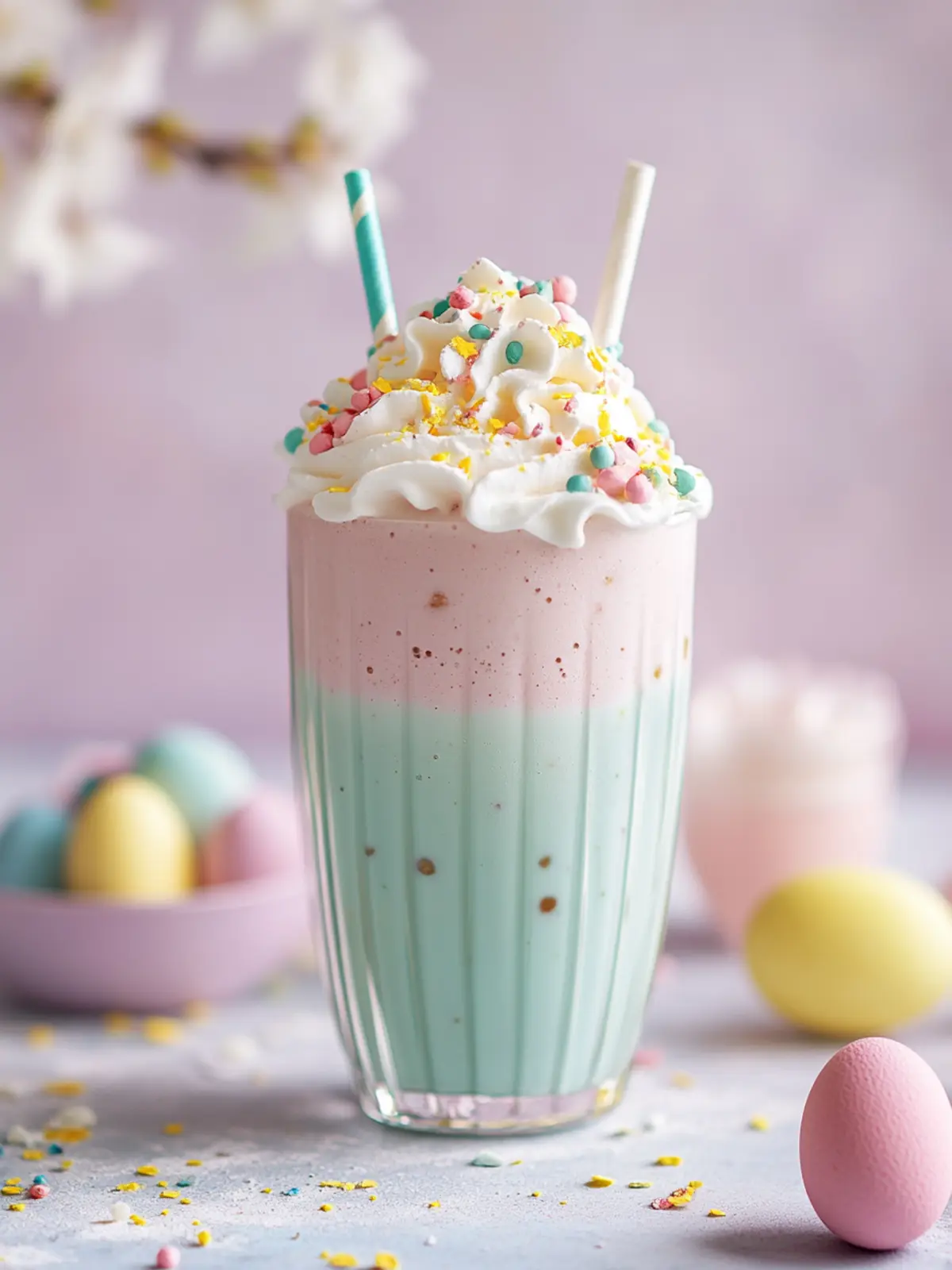 Delightfully Fun Pastel Easter Egg Milkshake Recipe 3 Pastel Easter Egg Milkshake