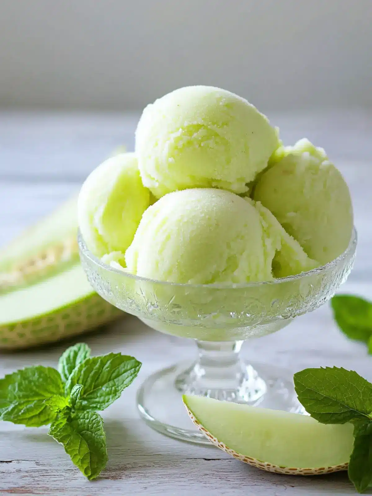 Refreshing Honeydew Melon Sorbet to Beat the Summer Heat 5 Honeydew Melon Sorbet