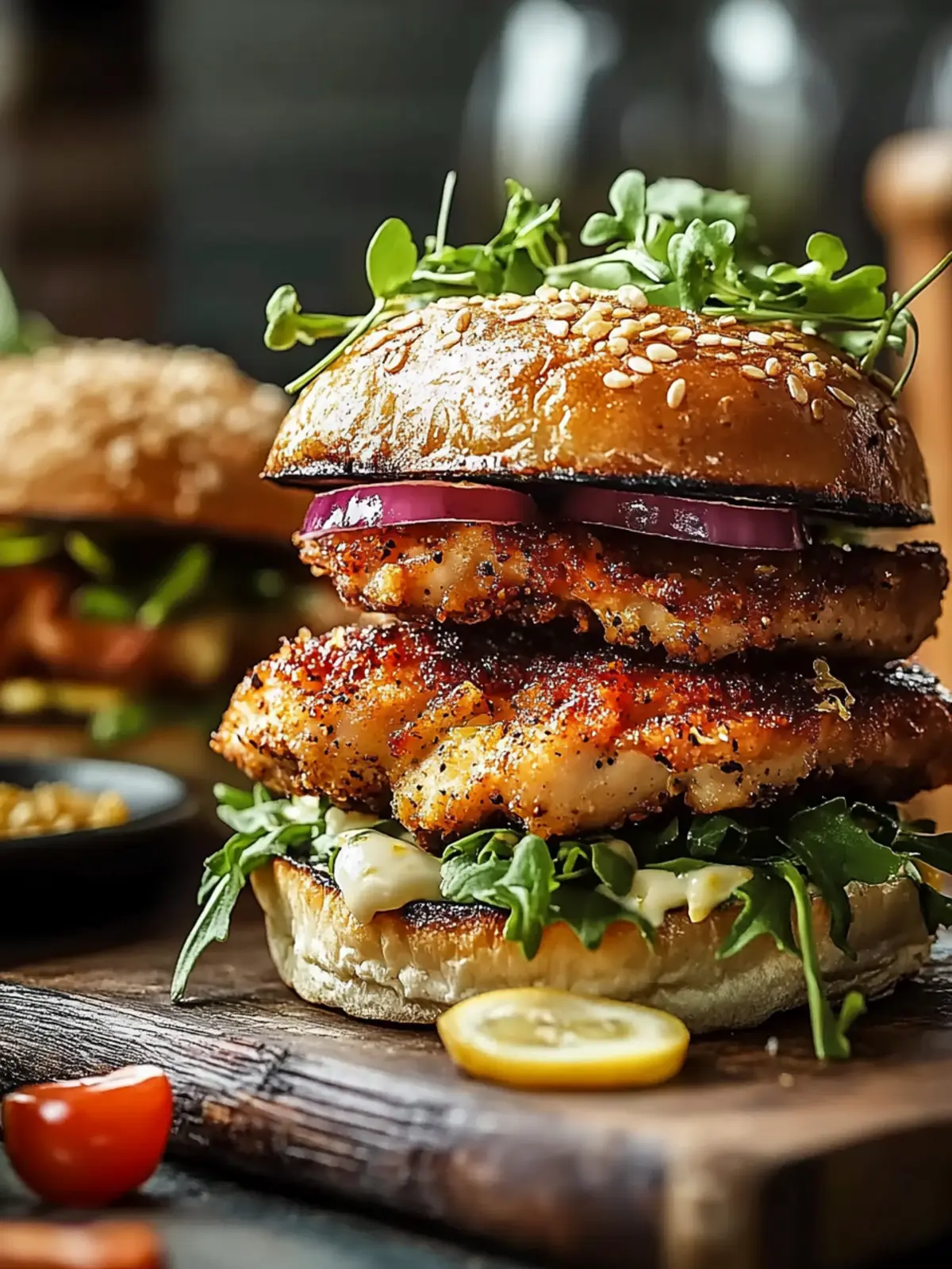 Lemon Pepper Chicken Thighs Burger That'll Wow Your Taste Buds 3 Lemon Pepper Chicken Thighs Burger