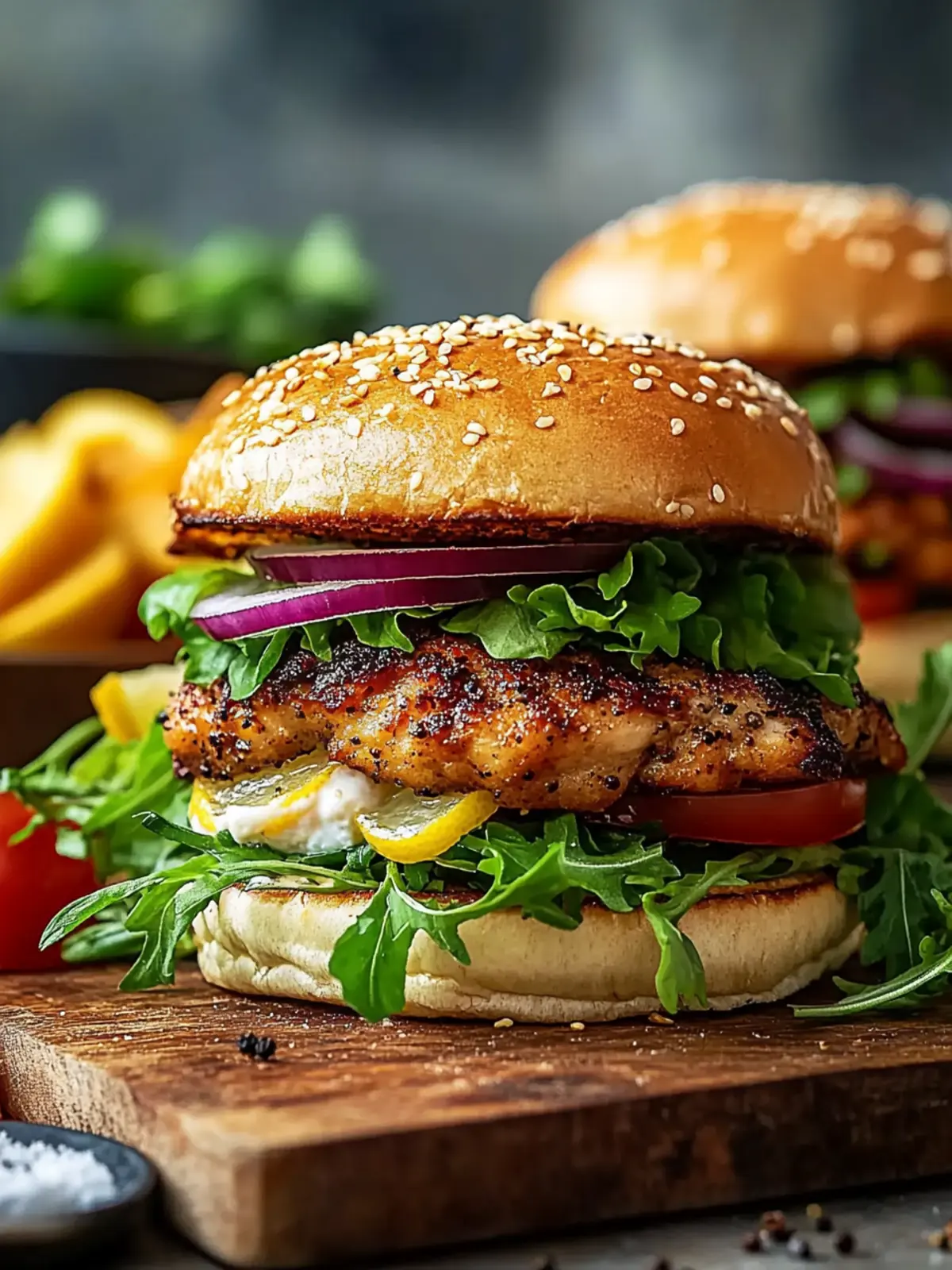 Lemon Pepper Chicken Thighs Burger That'll Wow Your Taste Buds 5 Lemon Pepper Chicken Thighs Burger