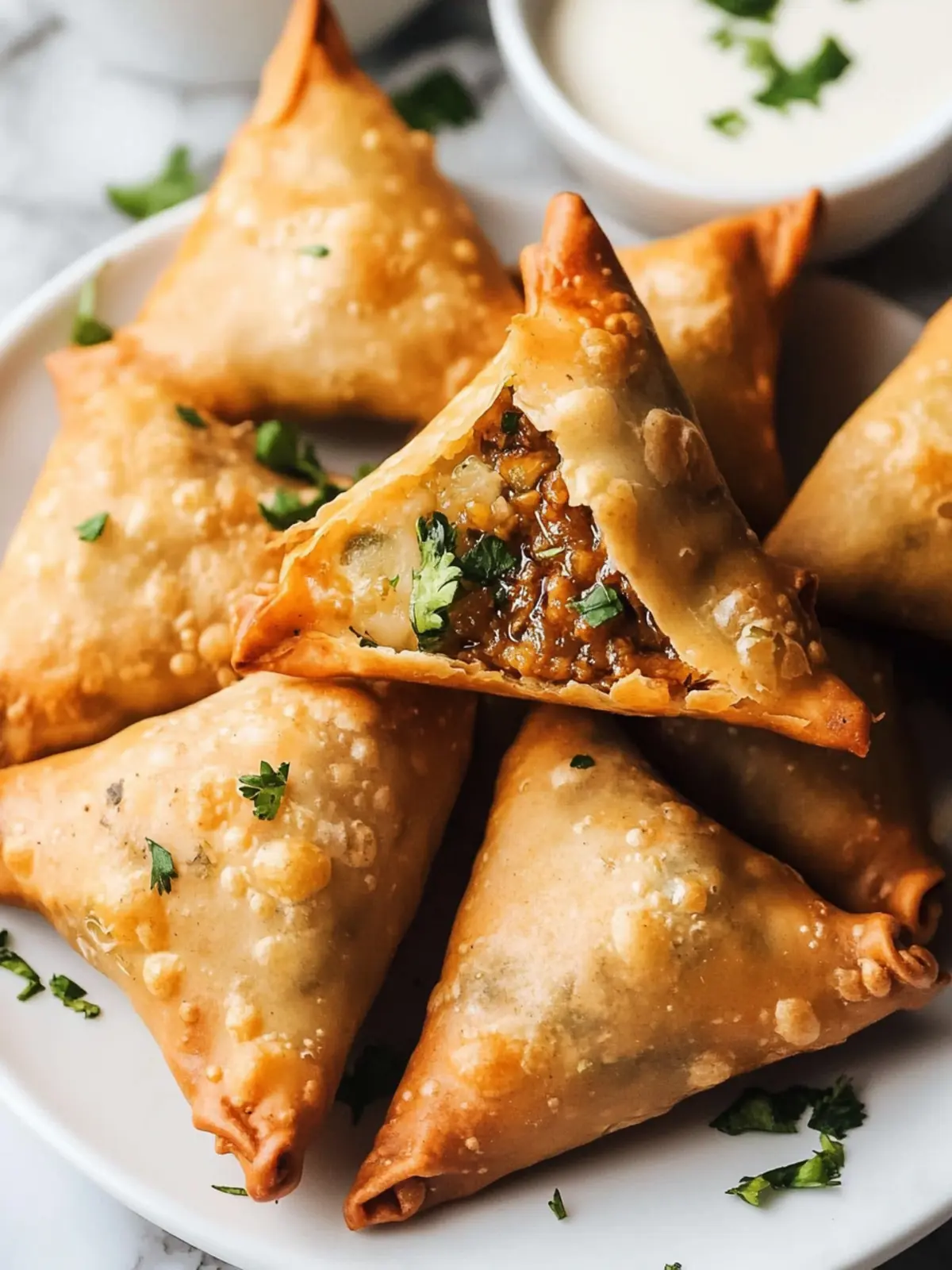 Crispy Beef Sambusa: A Flavor-Packed Homemade Delight 3 Beef Sambusa