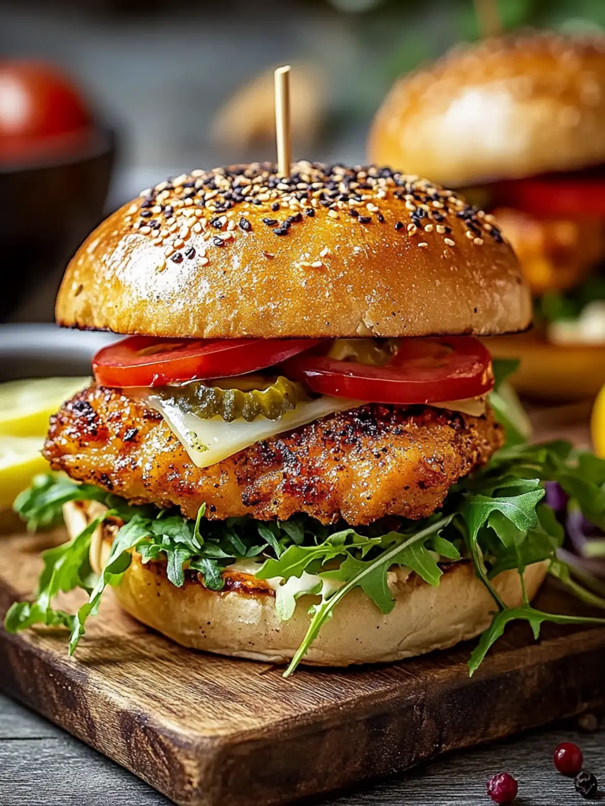 Lemon Pepper Chicken Thighs Burger That'll Wow Your Taste Buds 2 Lemon Pepper Chicken Thighs Burger