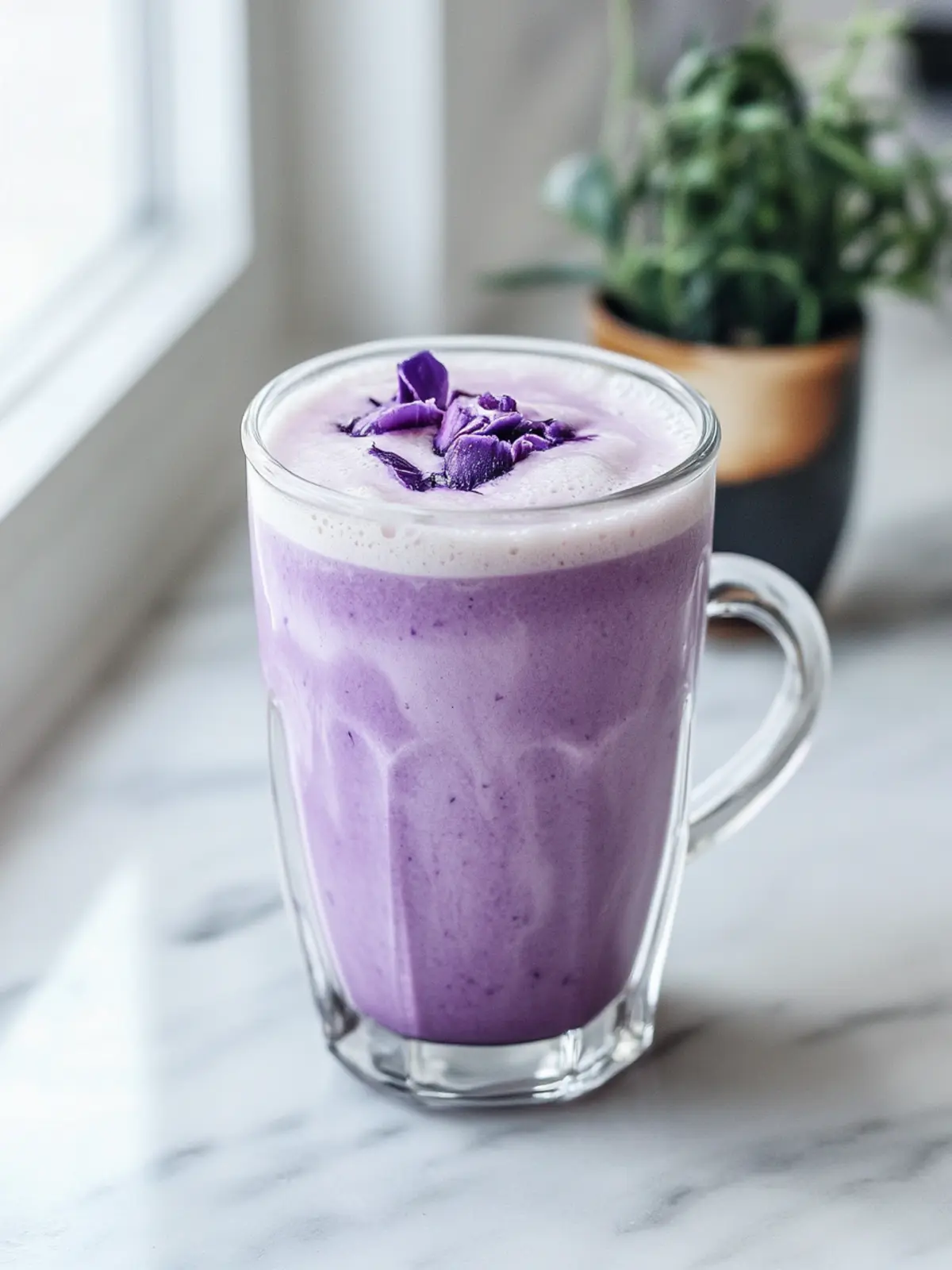 Deliciously Creamy Ube Latte Recipe to Brighten Your Day 4 Ube Latte
