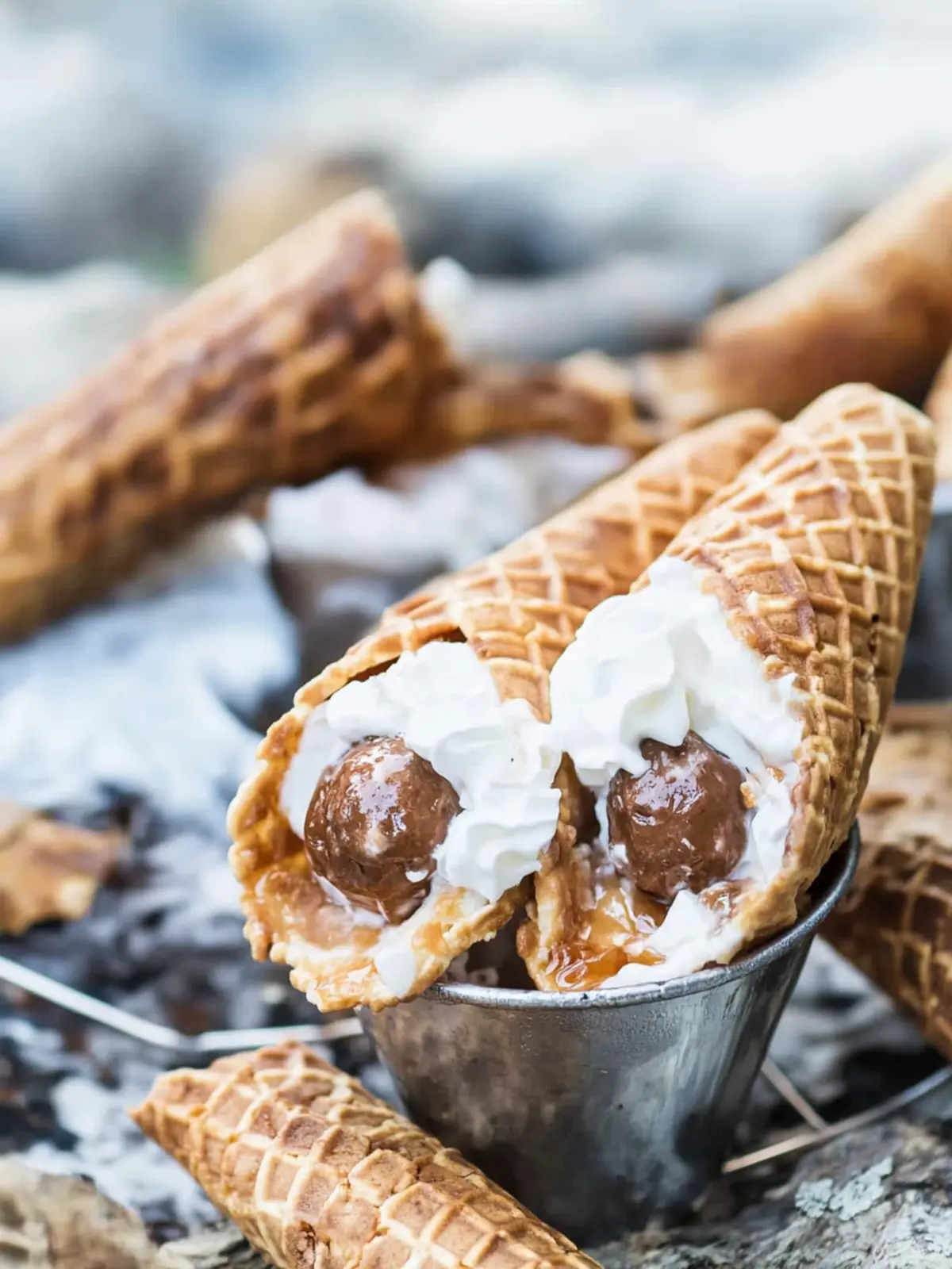 Deliciously Decadent Campfire Cones: Your New Favorite Treat 5 Campfire Cones