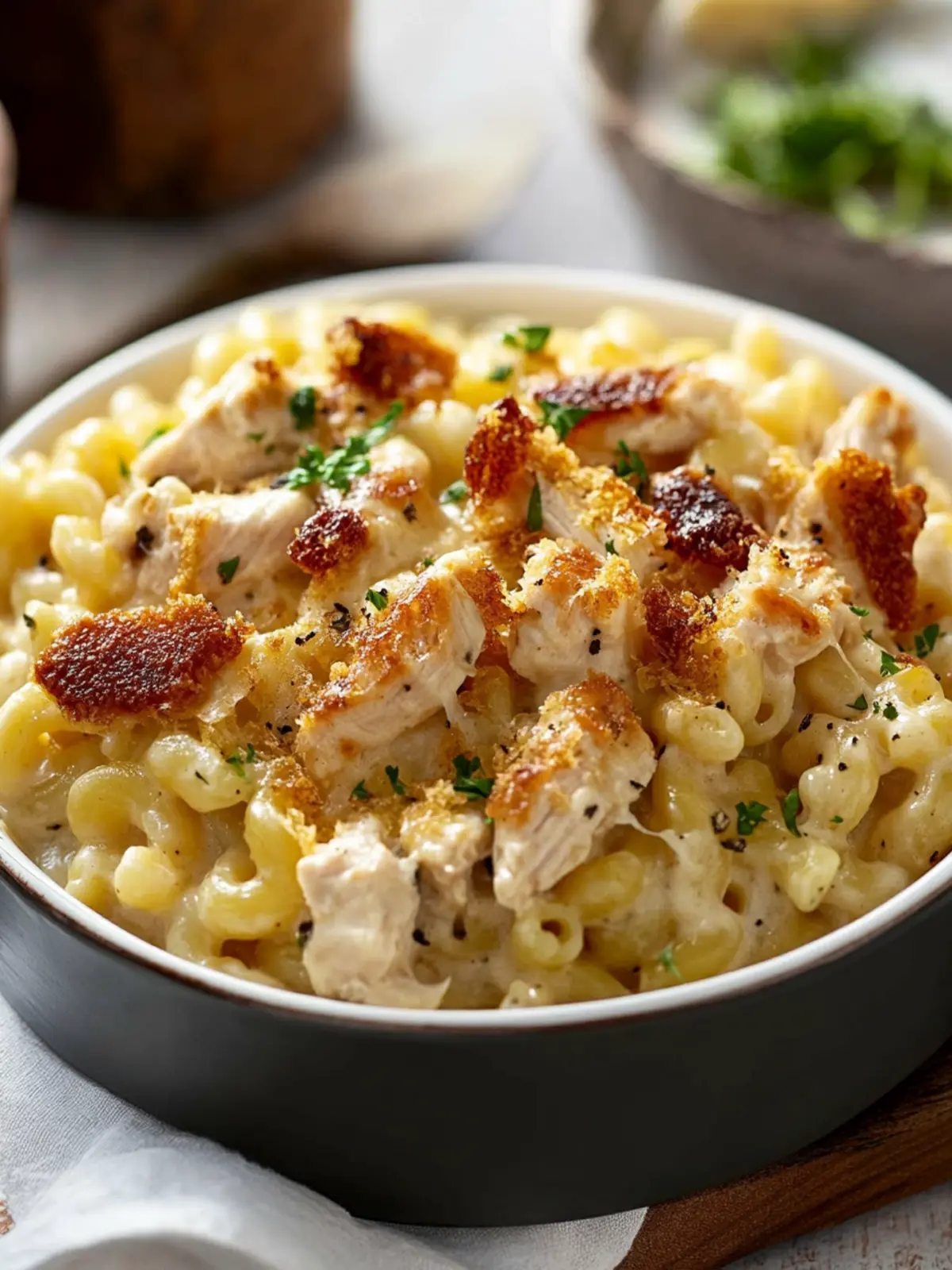 Creamy Chicken Ranch Macaroni and Cheese for Cozy Nights 3 Chicken Ranch Macaroni and Cheese