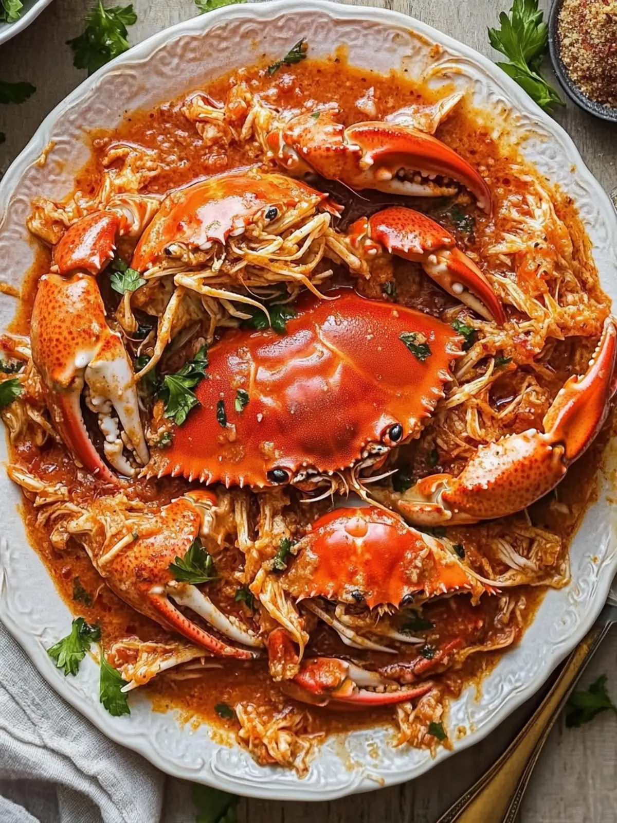 Savory Crabs in Red Sauce: A Flavorful Italian Tradition 3 Crabs in Red Sauce