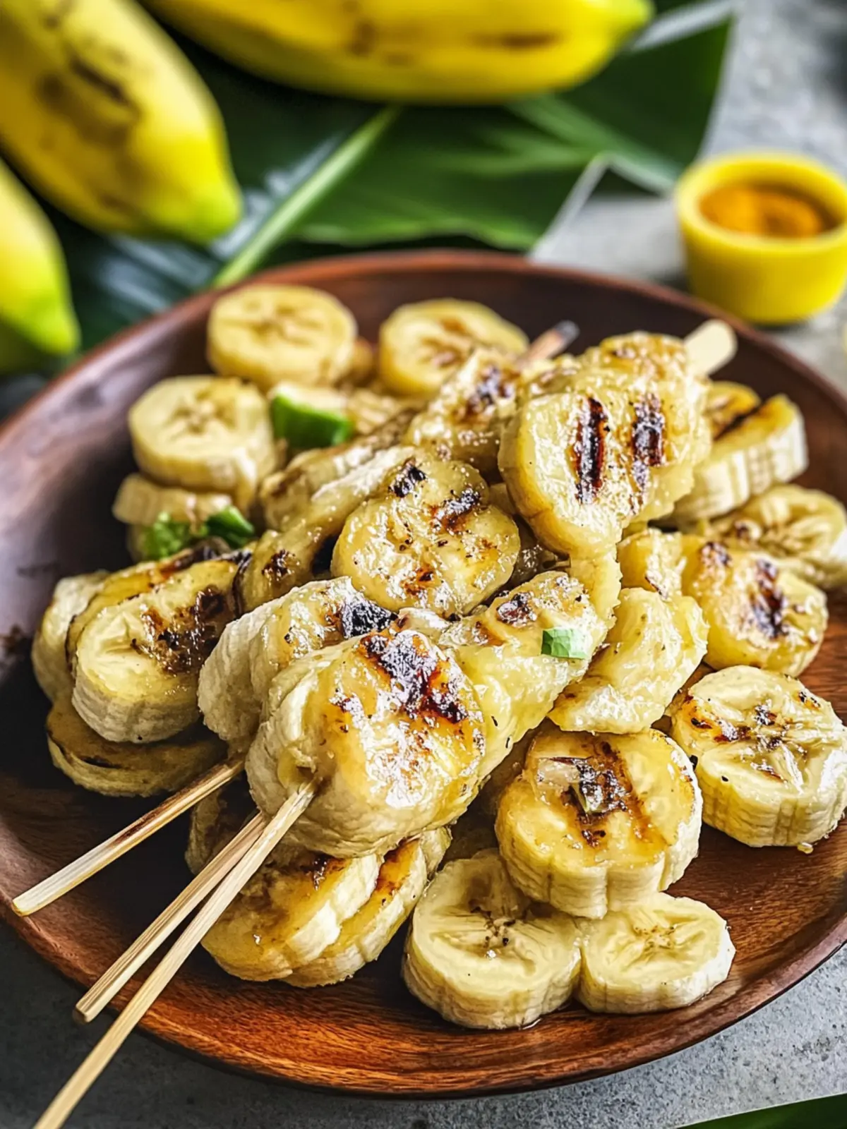 Thai Grilled Bananas with Coconut Caramel – Sweet & Simple Treat 2 Thai Grilled Bananas