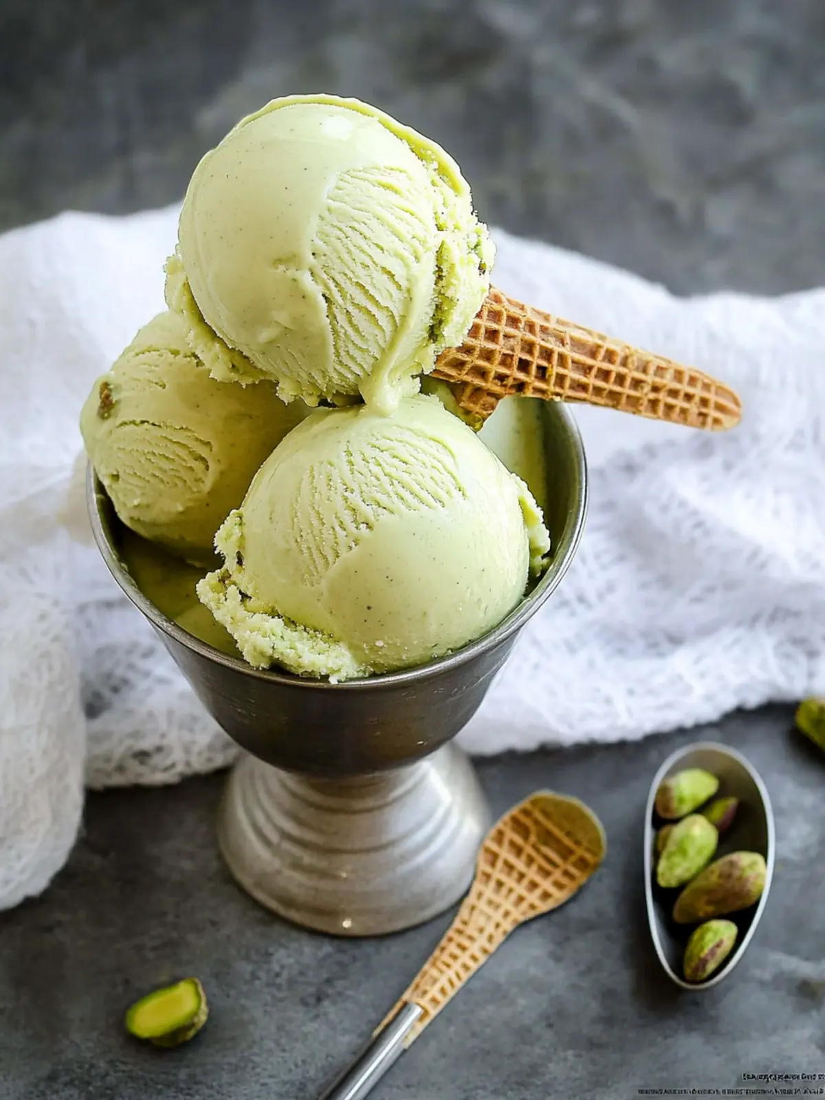 Beat the Heat with Homemade Pistachio Gelato Delight 2 Pistachio Gelato