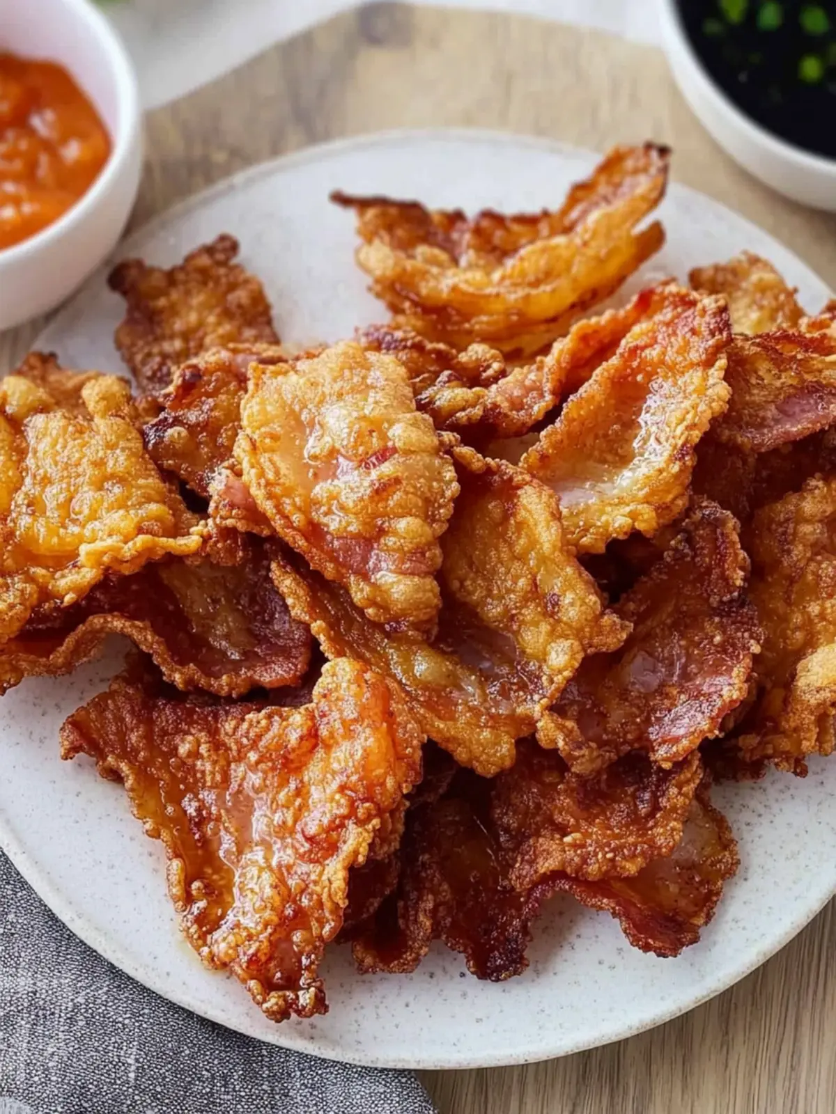 Crispy Chicken Fried Bacon You Can't Resist! 3 Chicken Fried Bacon