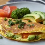 Delicious Avocado & Smoked Salmon Omelet in Just 10 Minutes 10 Avocado & Smoked Salmon Omelet