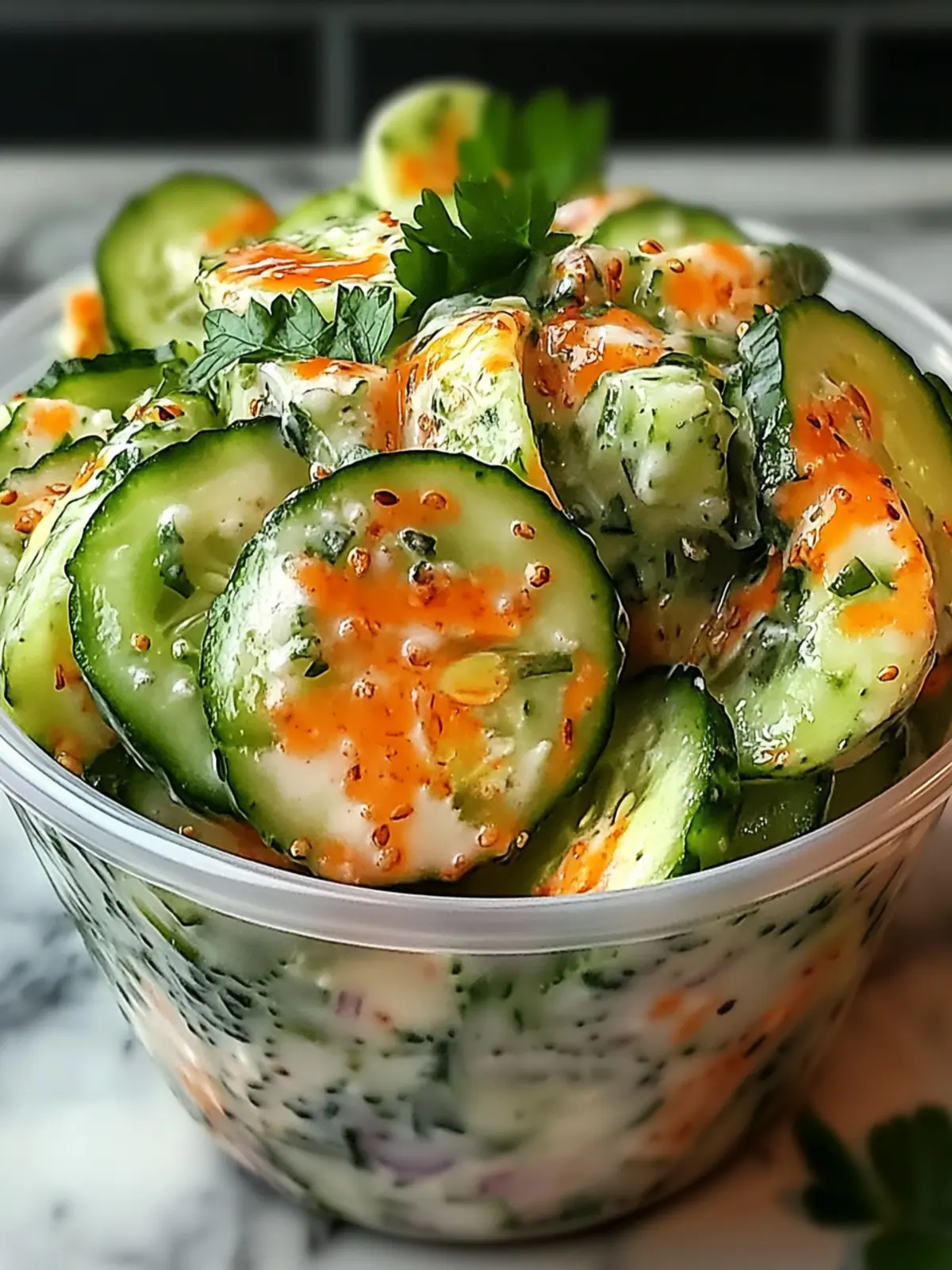 Sushi Cucumber Salad: A Creamy Crunch You’ll Crave 4 Sushi Cucumber Salad