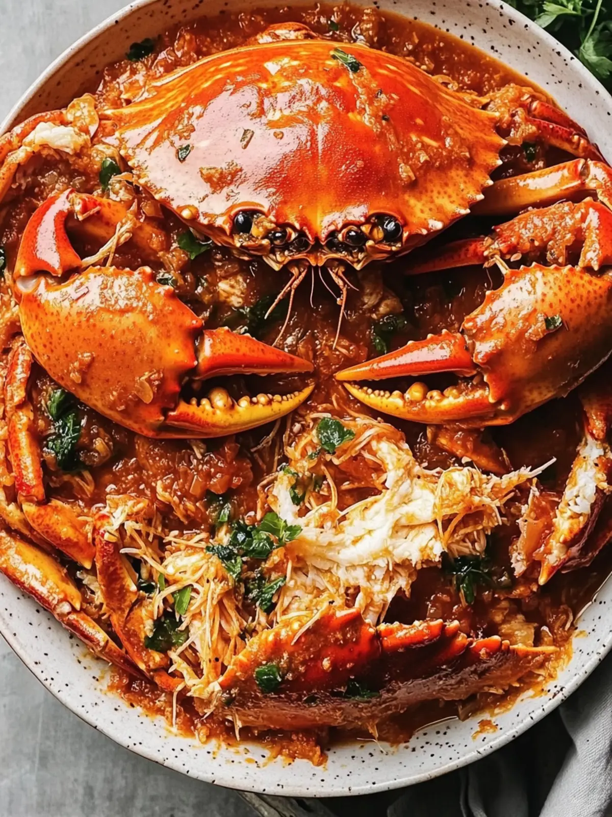 Savory Crabs in Red Sauce: A Flavorful Italian Tradition 5 Crabs in Red Sauce